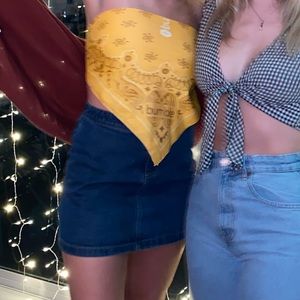 Forever 21 jean skirt